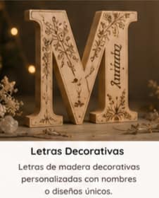 Letras decoración