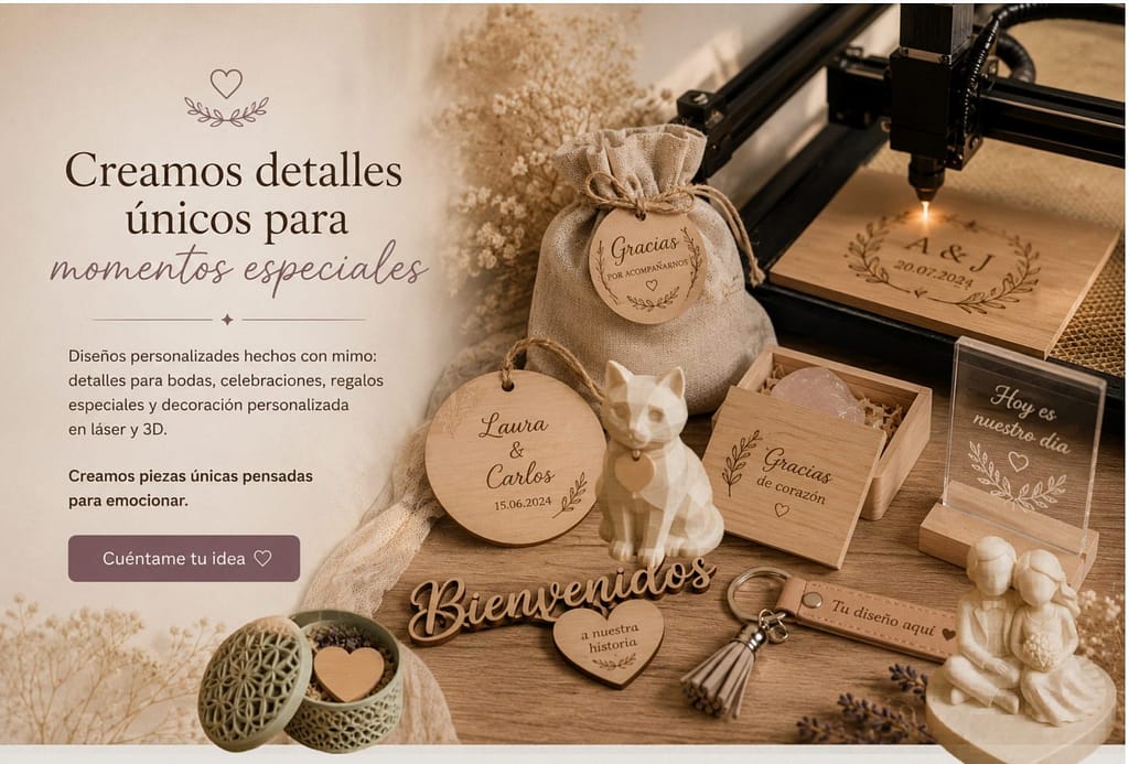 detalles para regalos impresión 3d y corte láser detalles personalizados corte láser e impresión 3d