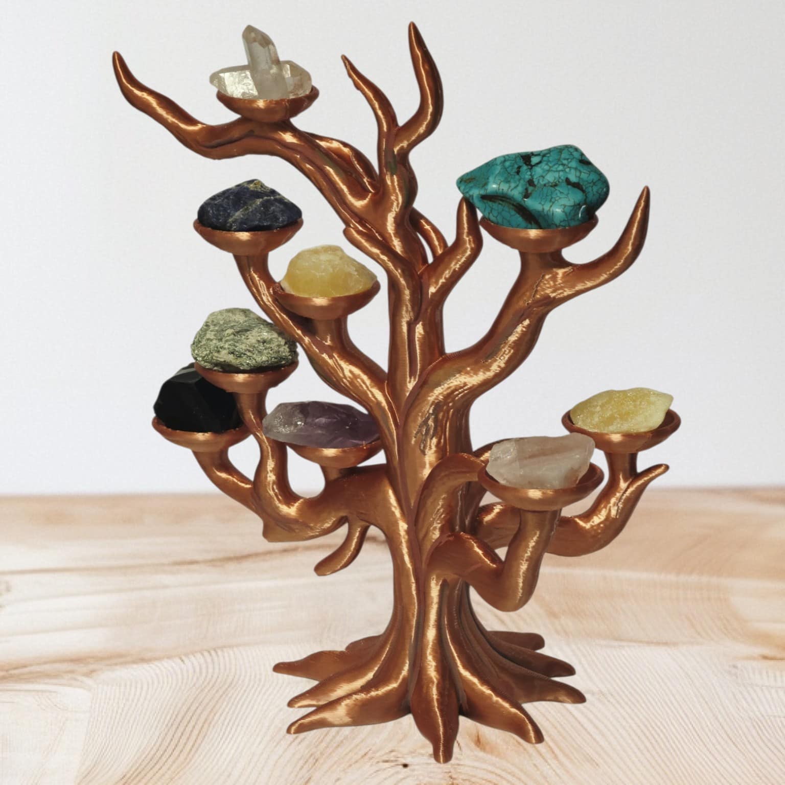 Árbol expositor minerales | 9 espacios - Imagen 2