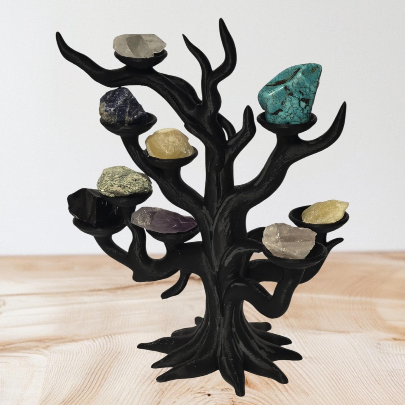 Árbol expositor minerales | 9 espacios - Imagen 3